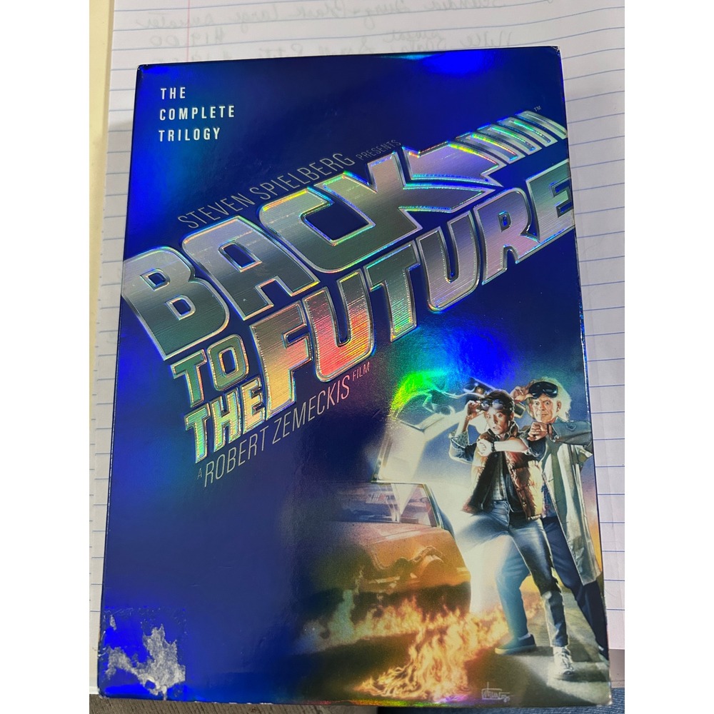 Back to the Future The Complete Trilogy DVD  Set Michael J Fox Christopher Lloyd
